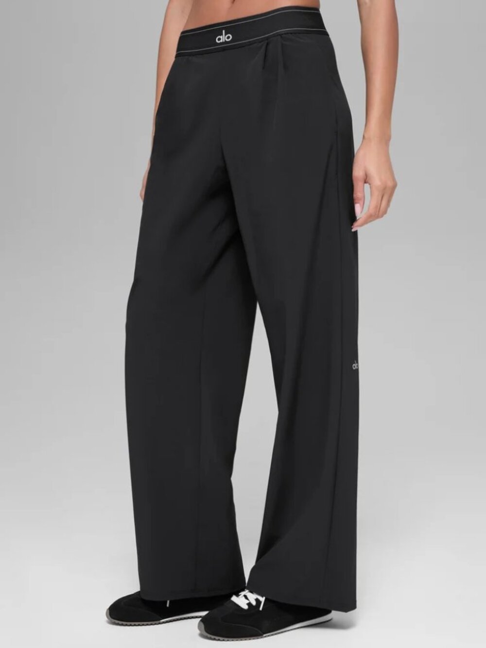 👩🎨ALO Yoga Suit Up Black Trouser NWT Regular 30" Inseam🧗♀️ - Picture 11 of 11